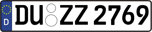 DU-ZZ2769