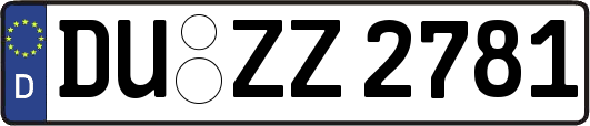 DU-ZZ2781