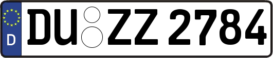DU-ZZ2784
