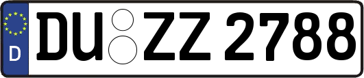 DU-ZZ2788