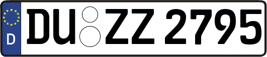 DU-ZZ2795