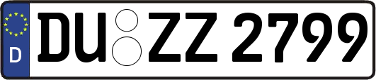 DU-ZZ2799