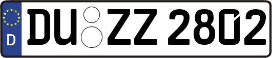 DU-ZZ2802