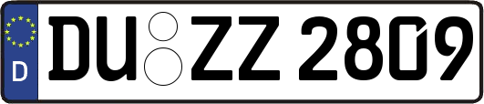 DU-ZZ2809