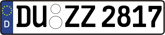 DU-ZZ2817