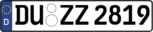 DU-ZZ2819