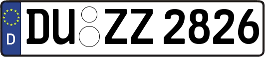DU-ZZ2826