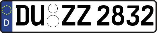 DU-ZZ2832