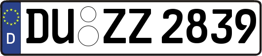 DU-ZZ2839