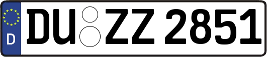 DU-ZZ2851