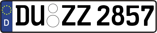 DU-ZZ2857