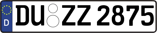 DU-ZZ2875