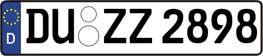 DU-ZZ2898