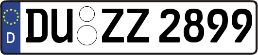 DU-ZZ2899