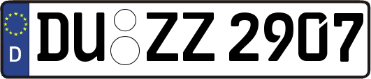 DU-ZZ2907