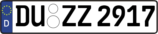 DU-ZZ2917