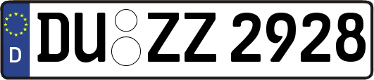 DU-ZZ2928