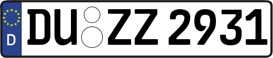 DU-ZZ2931