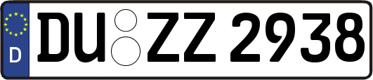DU-ZZ2938