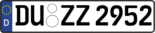 DU-ZZ2952