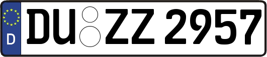 DU-ZZ2957