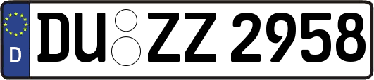 DU-ZZ2958