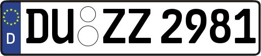 DU-ZZ2981