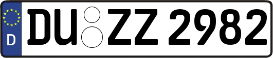 DU-ZZ2982