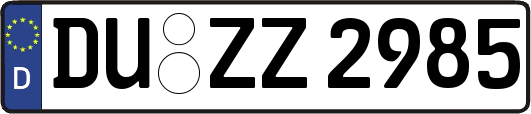 DU-ZZ2985