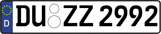 DU-ZZ2992