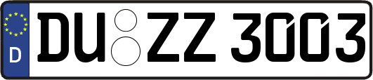 DU-ZZ3003