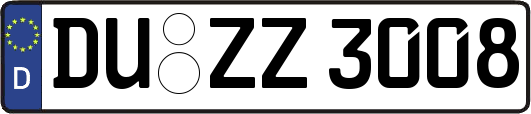 DU-ZZ3008