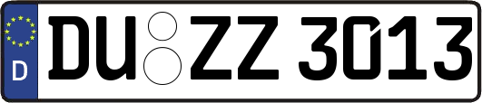 DU-ZZ3013