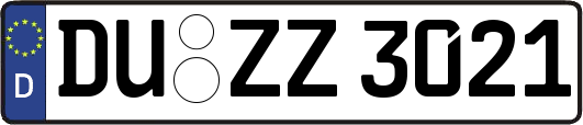 DU-ZZ3021