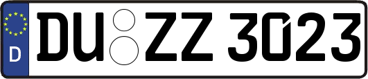 DU-ZZ3023