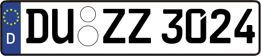 DU-ZZ3024