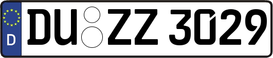 DU-ZZ3029