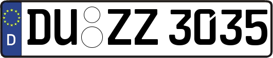 DU-ZZ3035