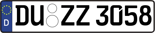 DU-ZZ3058