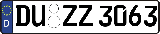 DU-ZZ3063