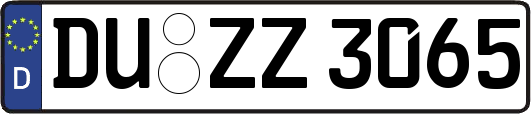 DU-ZZ3065