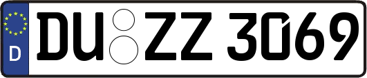 DU-ZZ3069