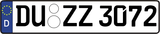 DU-ZZ3072