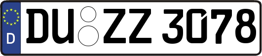 DU-ZZ3078