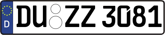 DU-ZZ3081