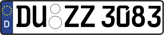 DU-ZZ3083