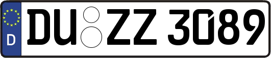 DU-ZZ3089