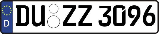 DU-ZZ3096