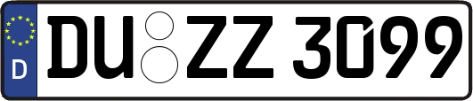 DU-ZZ3099
