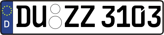 DU-ZZ3103